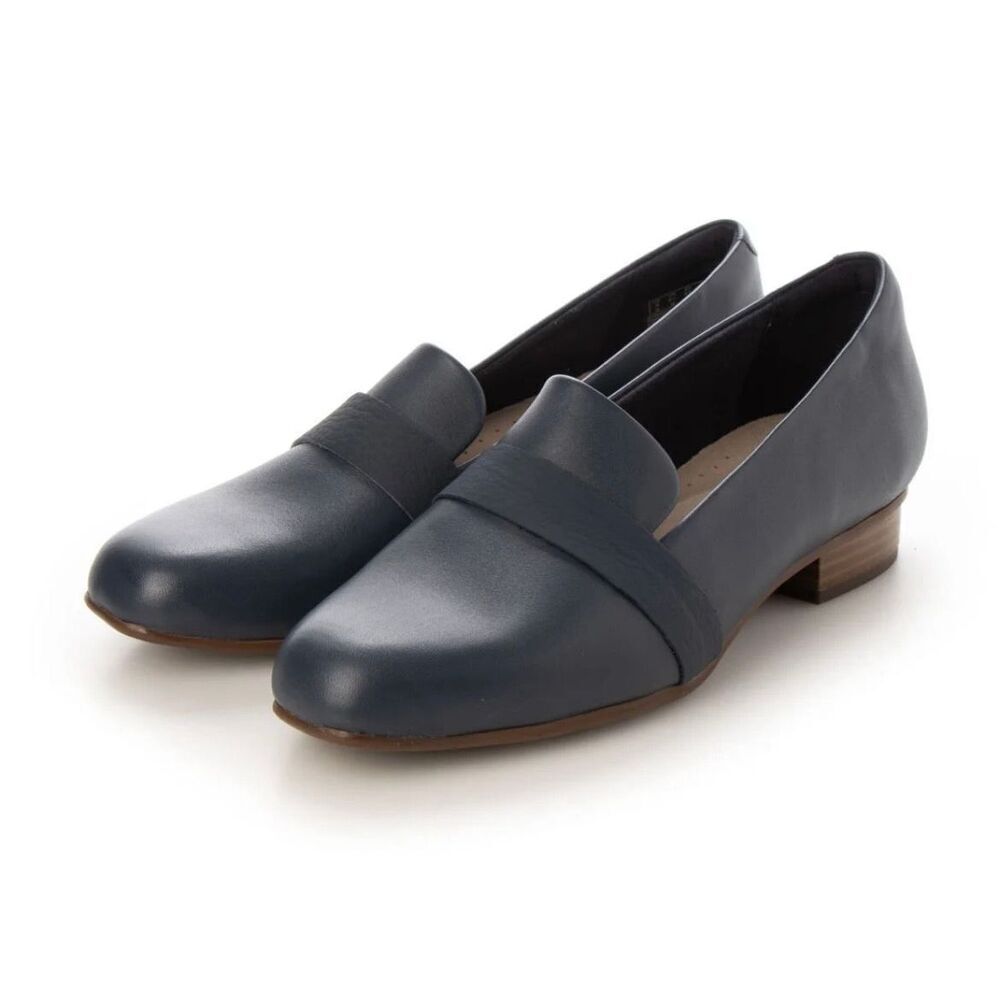 Clark’s Collection Juliet Ariel navy leather loafer size 7.5